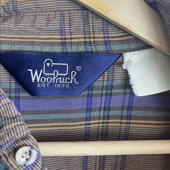 Vintage Woolrich plaid button up shirt - Picture 3 of 6